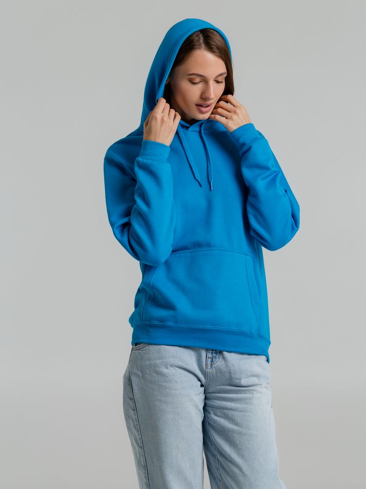 Толстовка с капюшоном Snake II бирюзовая — изображение 5