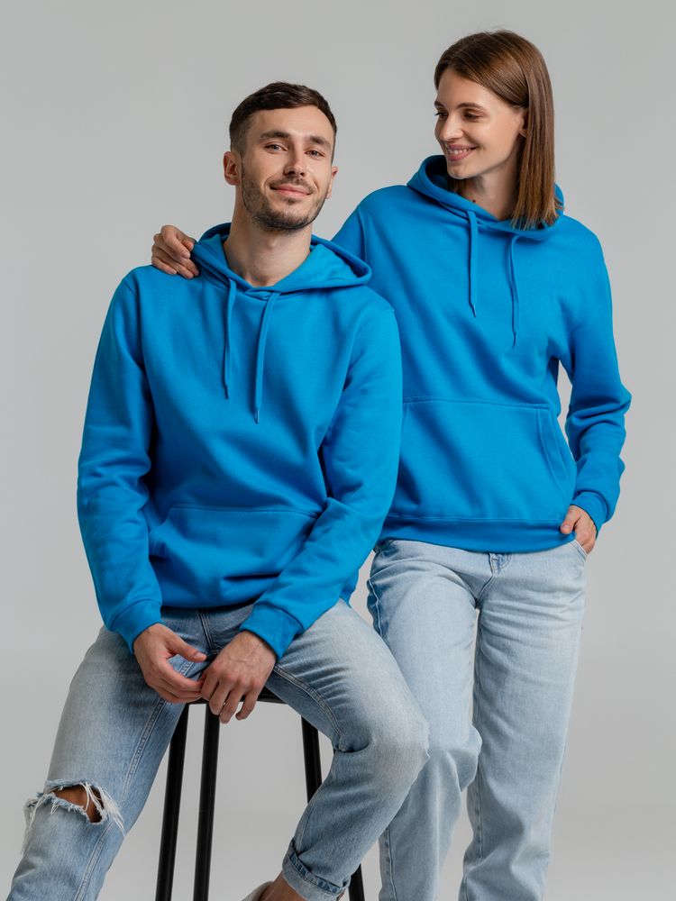 Толстовка с капюшоном Snake II бирюзовая — изображение 9