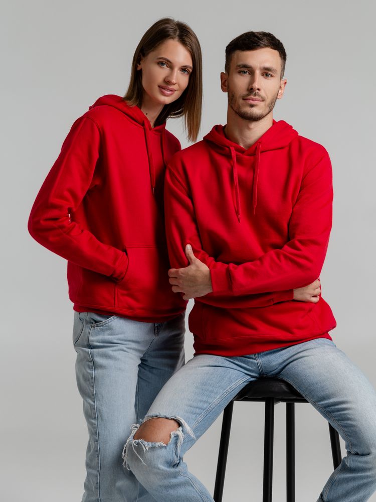 Толстовка с капюшоном Snake II красная — изображение 9