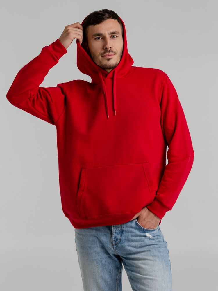 Толстовка с капюшоном Snake II красная — изображение 7