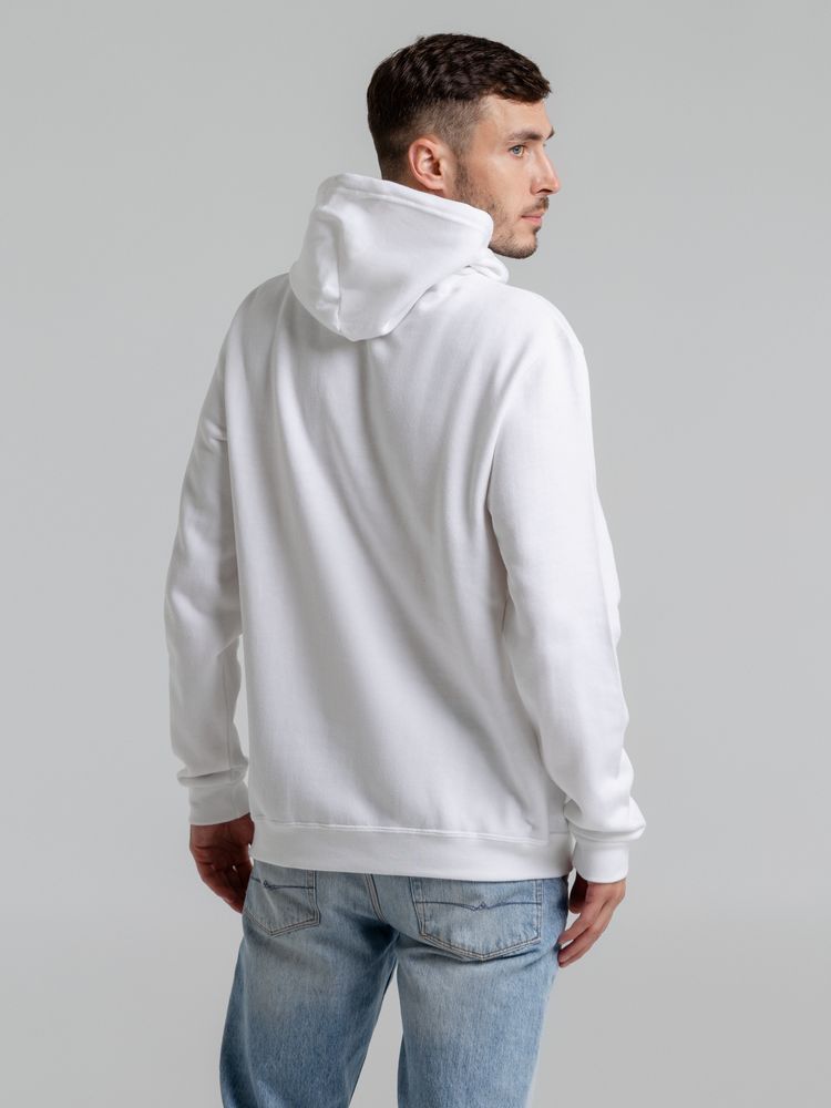 Толстовка с капюшоном Snake II белая — изображение 8