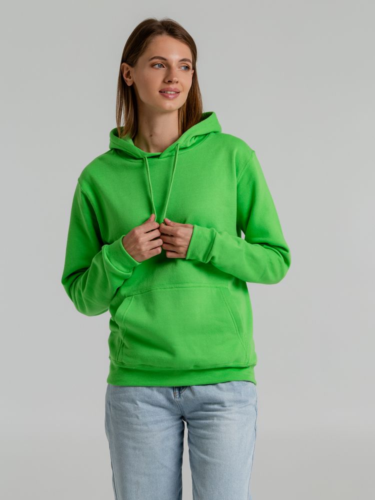 Толстовка с капюшоном Snake II зеленое яблоко — изображение 5