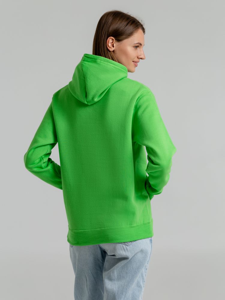 Толстовка с капюшоном Snake II зеленое яблоко — изображение 6