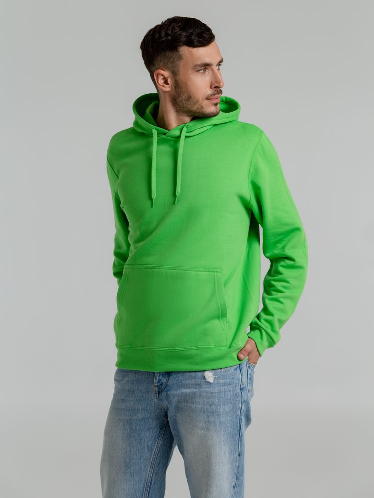 Толстовка с капюшоном Snake II зеленое яблоко — изображение 7