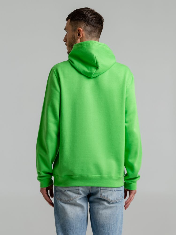 Толстовка с капюшоном Snake II зеленое яблоко — изображение 8