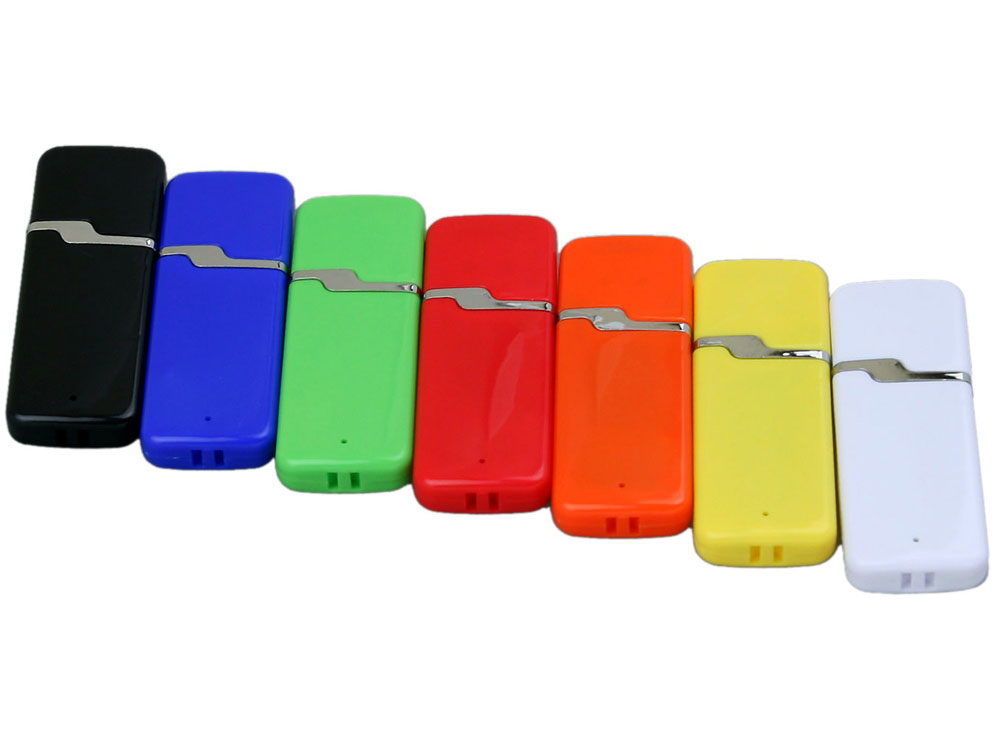 Флешка 3.0 промо прямоугольной формы c оригинальным колпачком, 128 Гб, черный — изображение 4