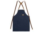 Джинсовый фартук с карманами Fry, синий