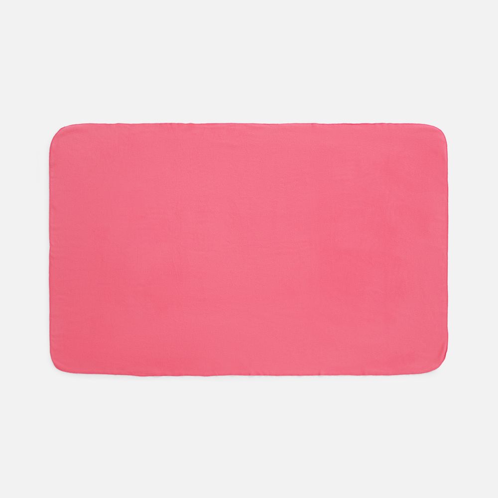 Флисовый плед Warm&Peace, розовый (коралловый) — изображение 5