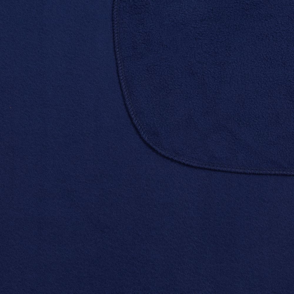 Флисовый плед Warm&Peace XL, синий — изображение 3