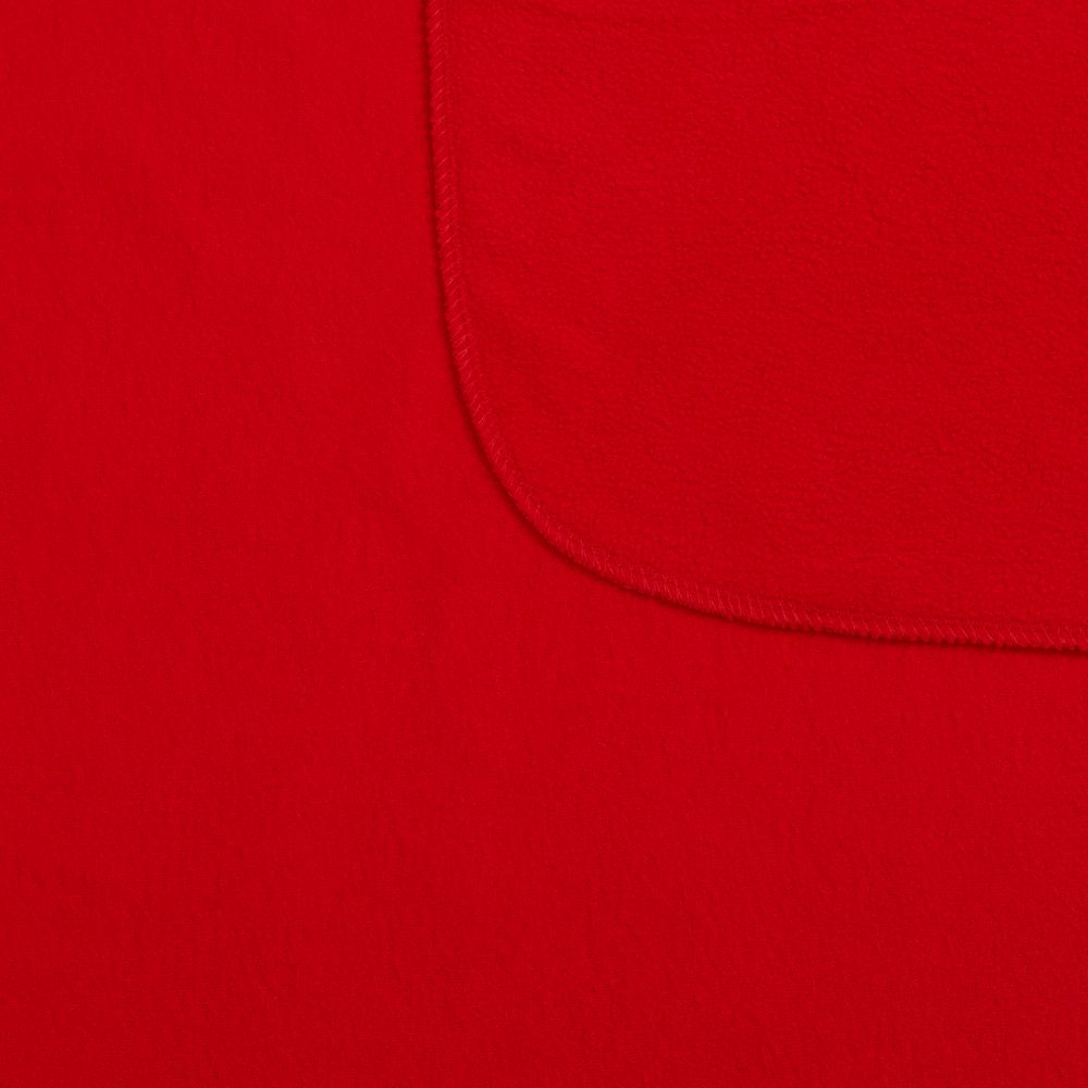 Флисовый плед Warm&Peace XL, красный — изображение 3