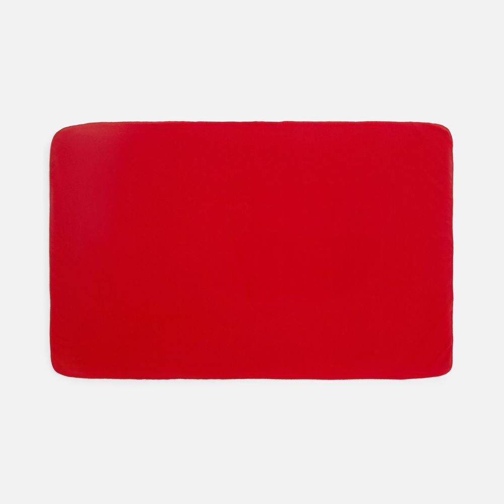 Флисовый плед Warm&Peace XL, красный — изображение 4