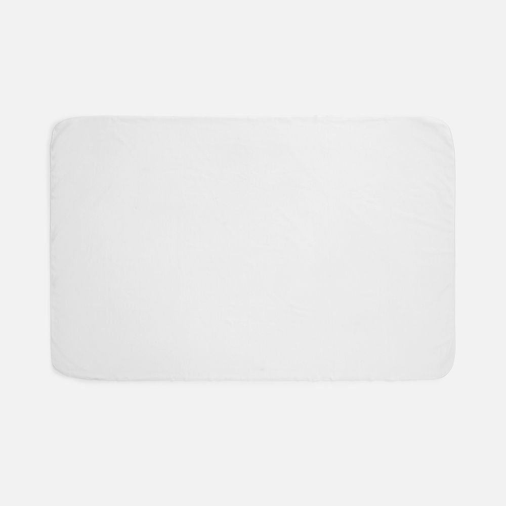 Флисовый плед Warm&Peace XL, белый — изображение 4