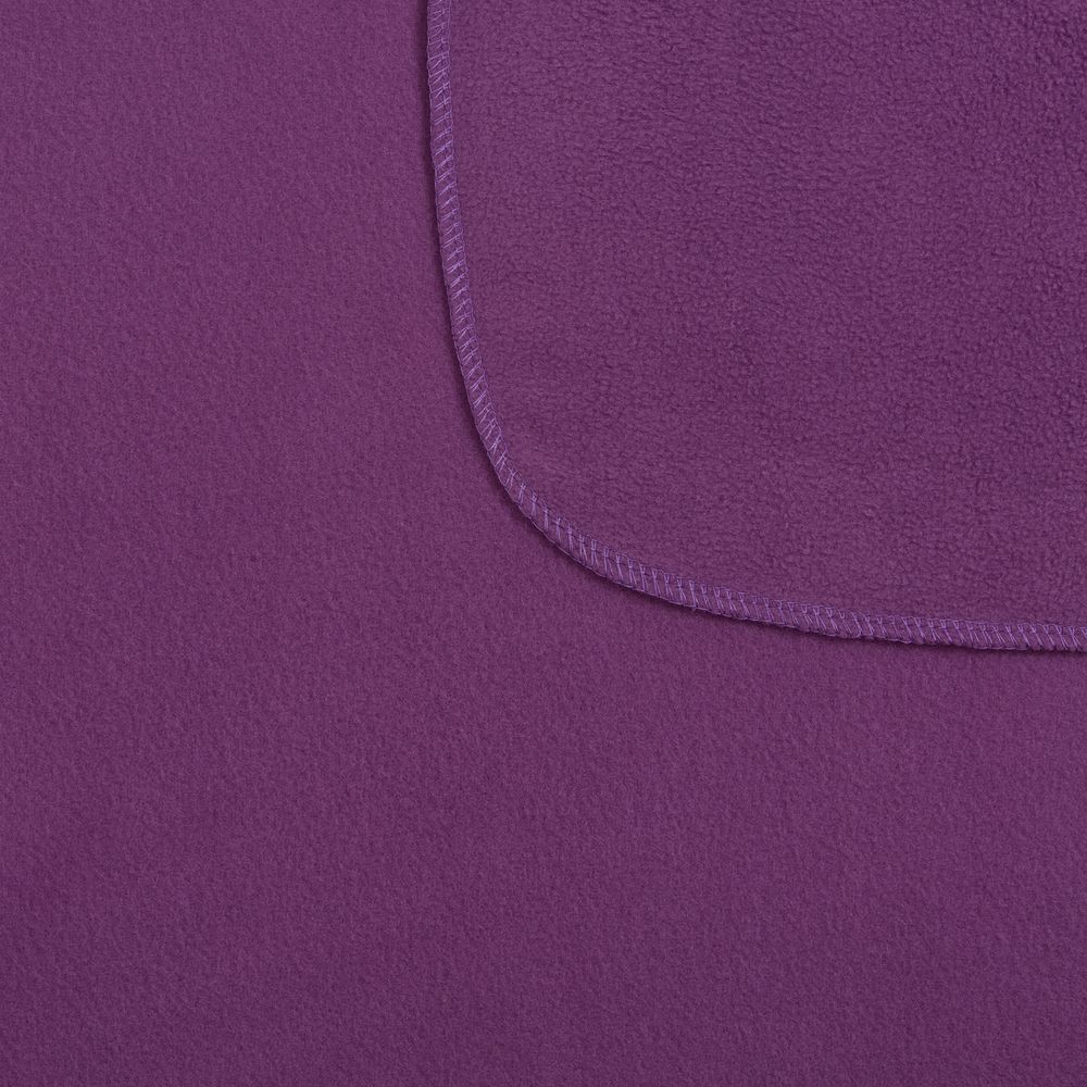 Флисовый плед Warm&Peace XL, фиолетовый — изображение 3