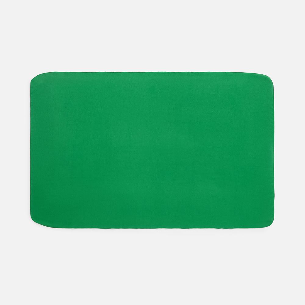 Флисовый плед Warm&Peace XL, зеленый — изображение 4