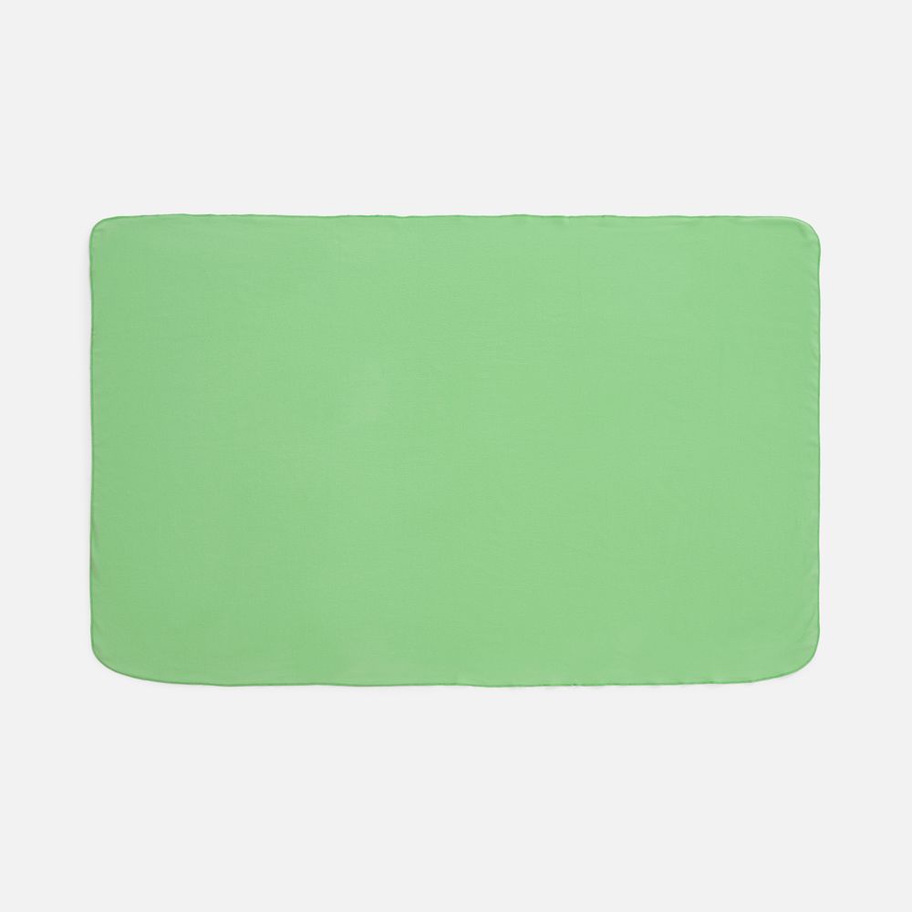 Флисовый плед Warm&Peace, светло-зеленый — изображение 4