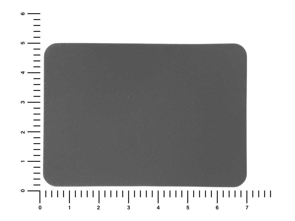 ПАТЧ ПРЯМОУГОЛНЫЙ nubuk (серый) 5,0 х 7,0 см — изображение 2