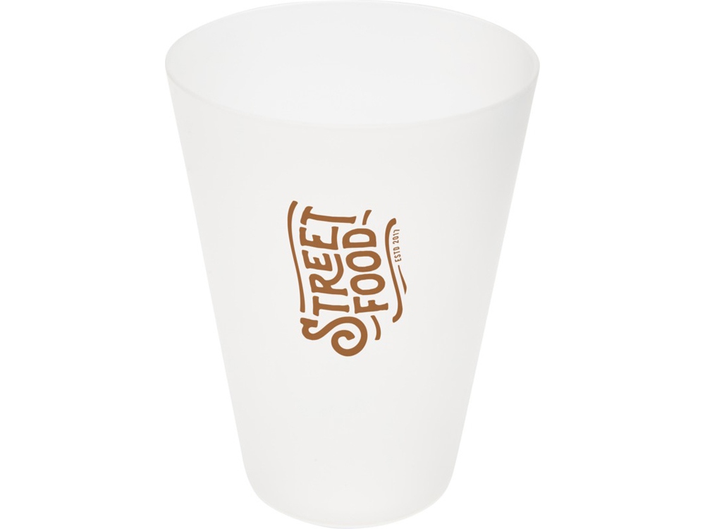 Glastonbury многоразовый пластиковый стакан объемом 300 мл, прозрачный матовый — изображение 3