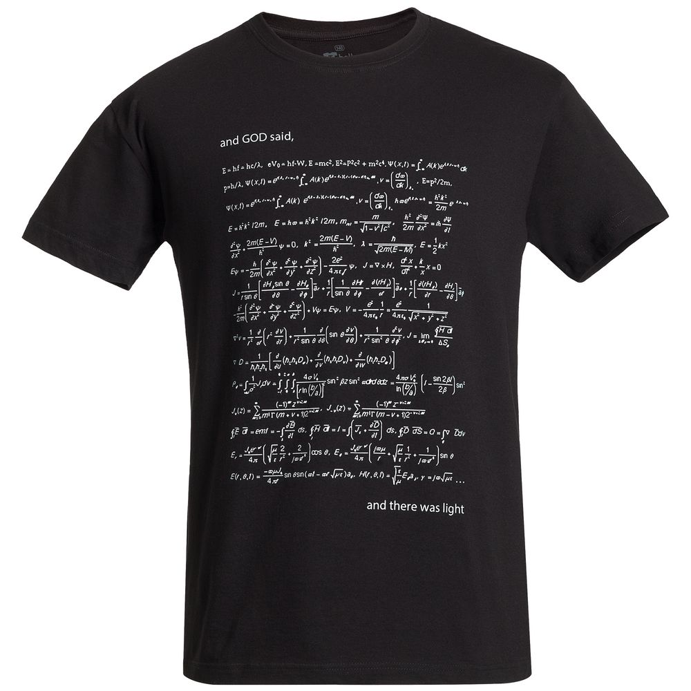 Футболка мужская «Да будет свет», со светящимся принтом — изображение 2