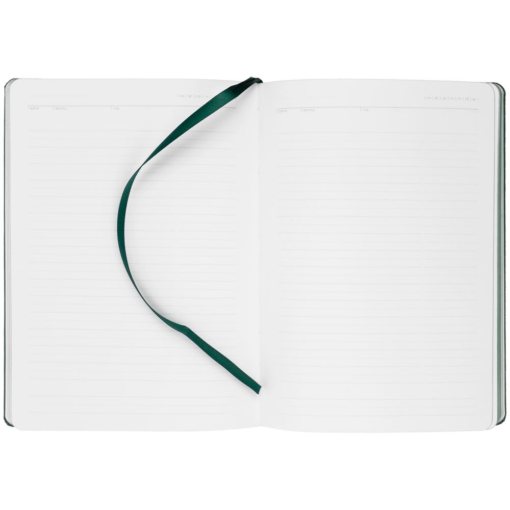Ежедневник New Latte, недатированный, зеленый — изображение 4