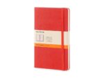 Записная книжка Moleskine Classic (в линейку) в твердой обложке, Large (13х21см), красный