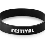 Силиконовый браслет Forest 202*12 мм, черный