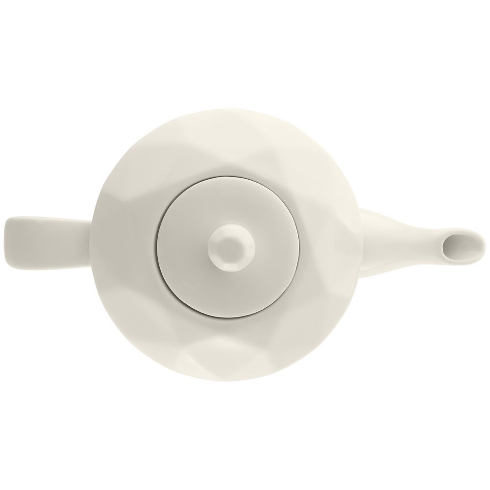 Чайник Diamante Bianco в подарочной коробке, белый — изображение 4