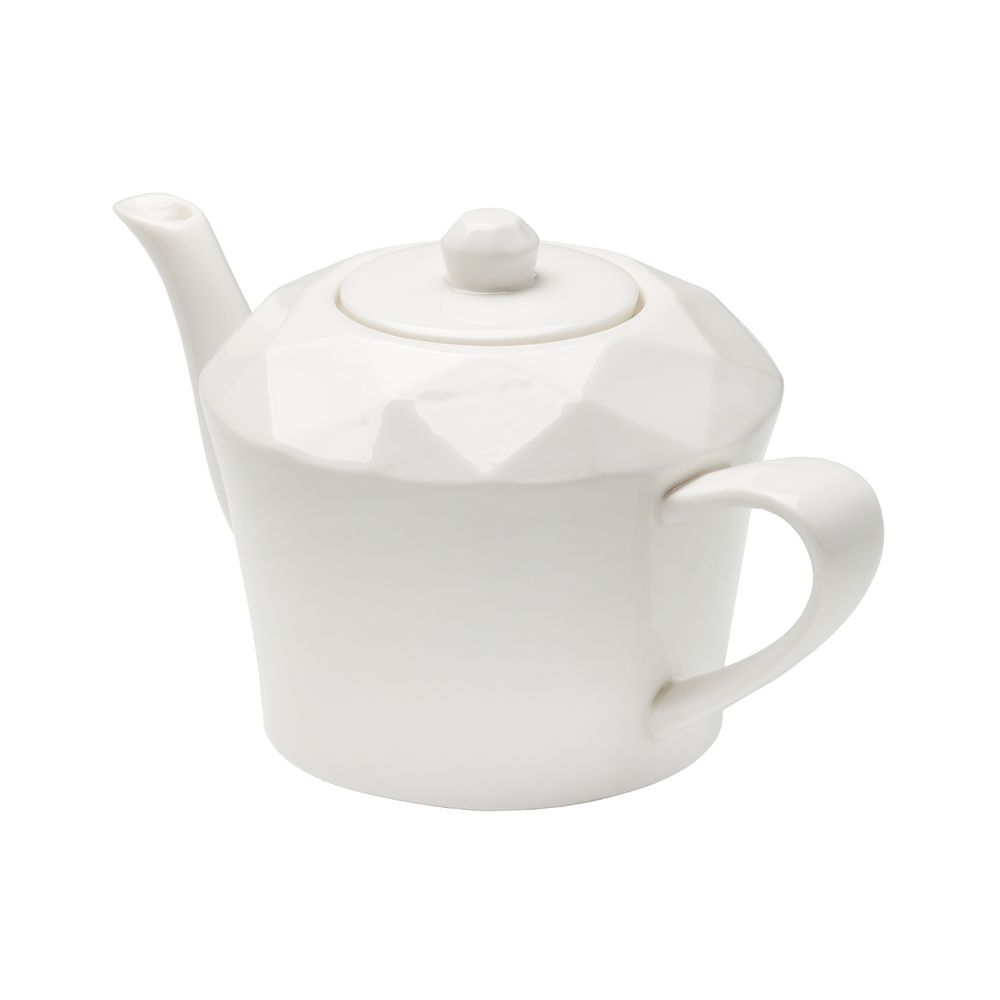 Чайник Diamante Bianco, белый — изображение 2
