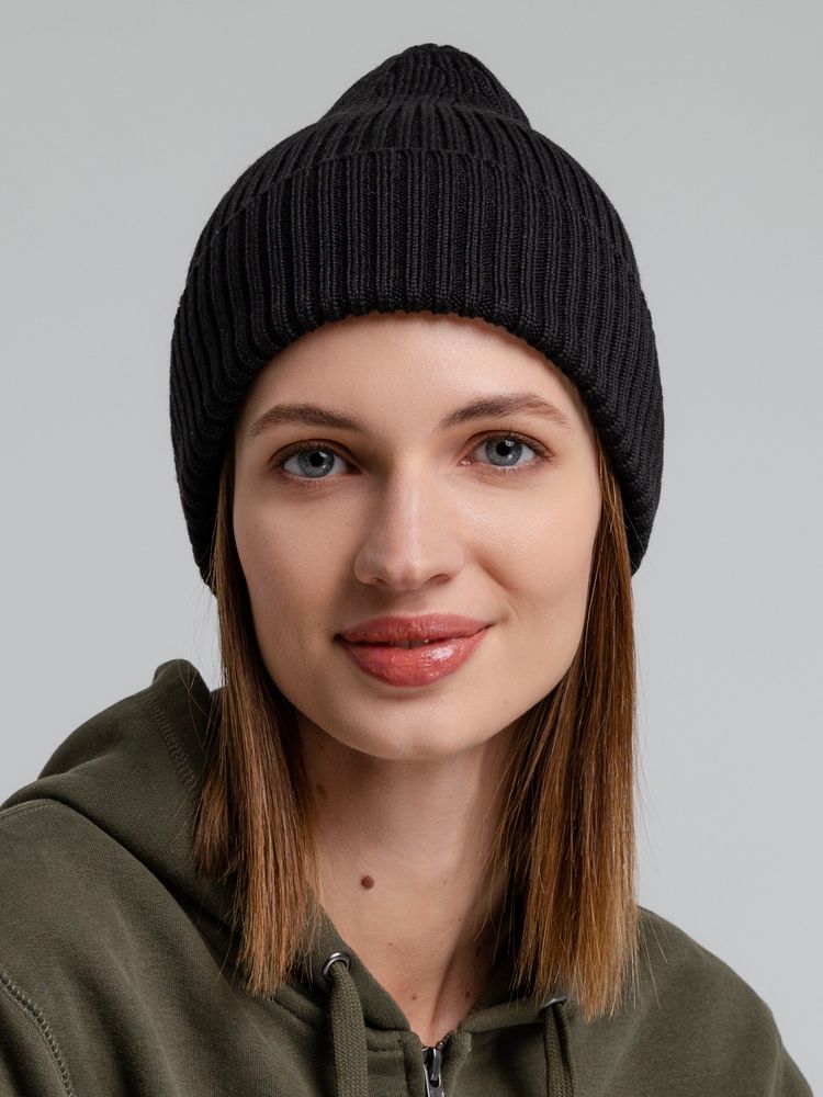 Шапка Stout, черная — изображение 8