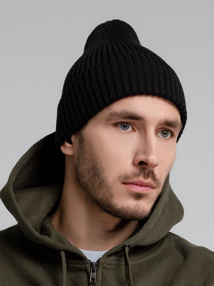 Шапка Stout, черная — изображение 6