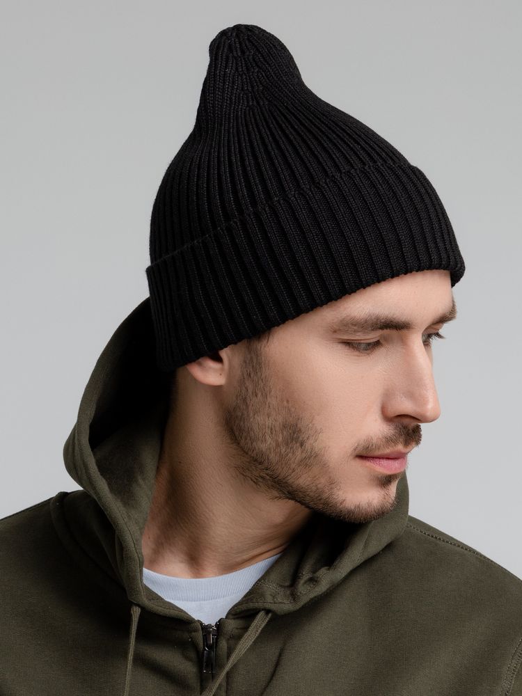 Шапка Stout, черная — изображение 5