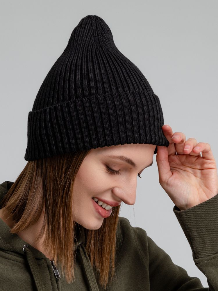 Шапка Stout, черная — изображение 7