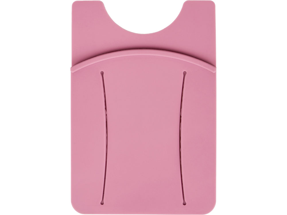 Картхолдер для телефона с держателем Trighold, пыльная роза — изображение 3