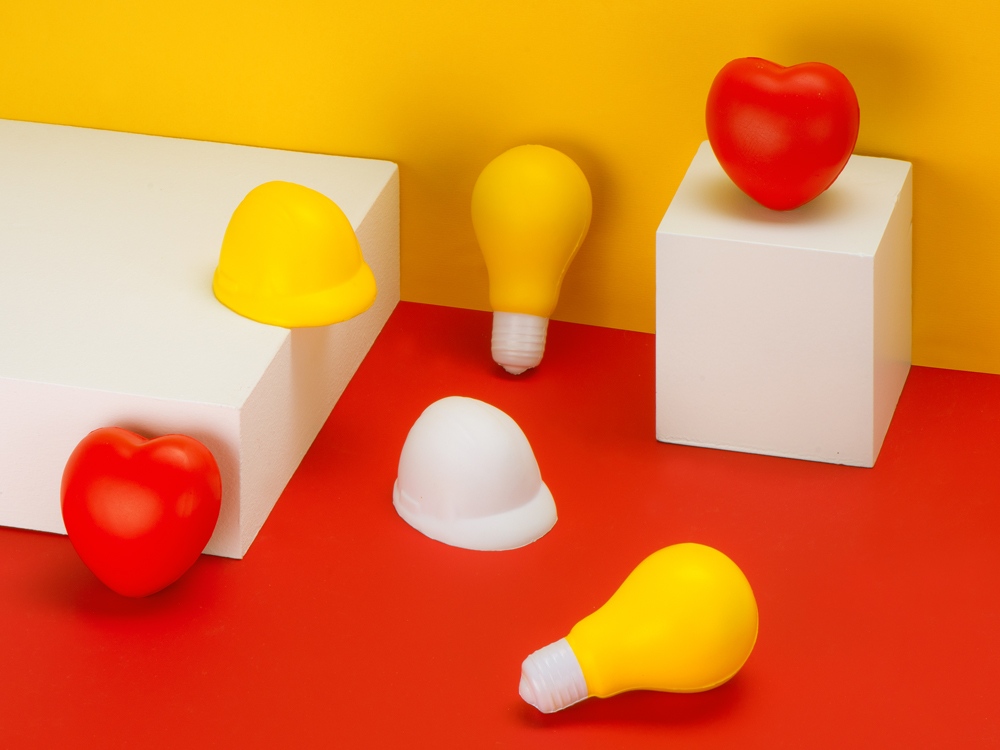 Антистресс Каска, желтый — изображение 5