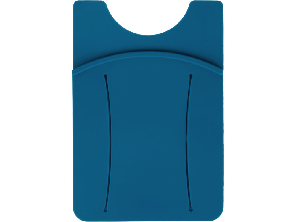 Картхолдер для телефона с держателем Trighold, сине-зеленый — изображение 3