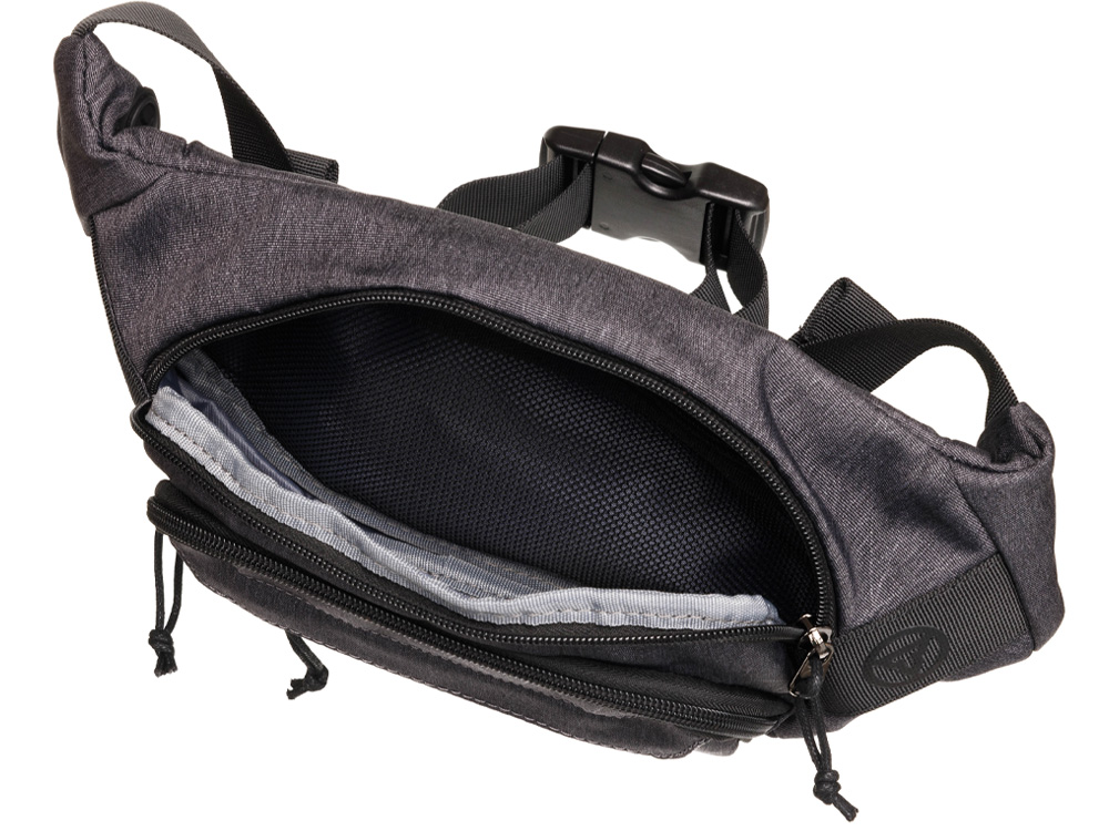 Сумка на пояс TORBER, серый, полиэстер — изображение 5