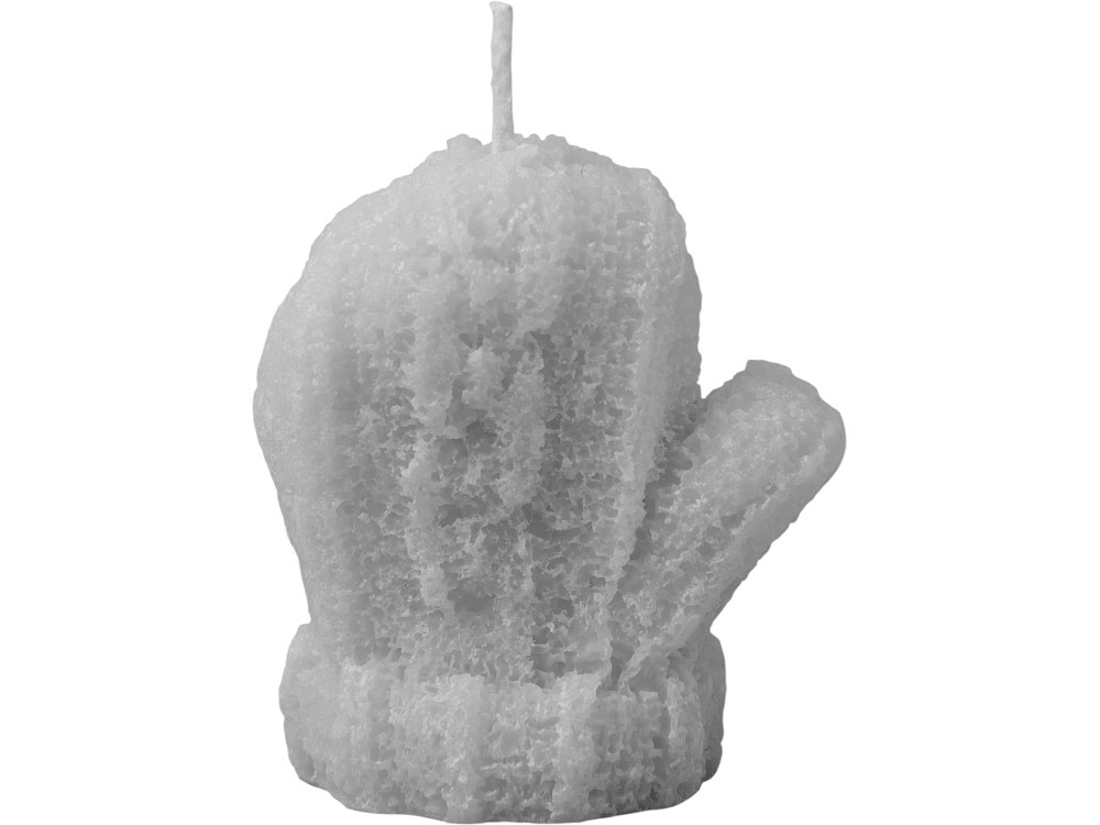 Свеча Рукавичка, серый — изображение 3