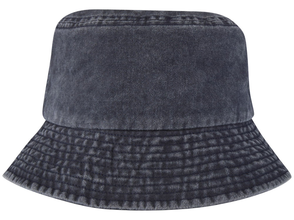 Панама Mitica стираная - Темно - синий — изображение 3