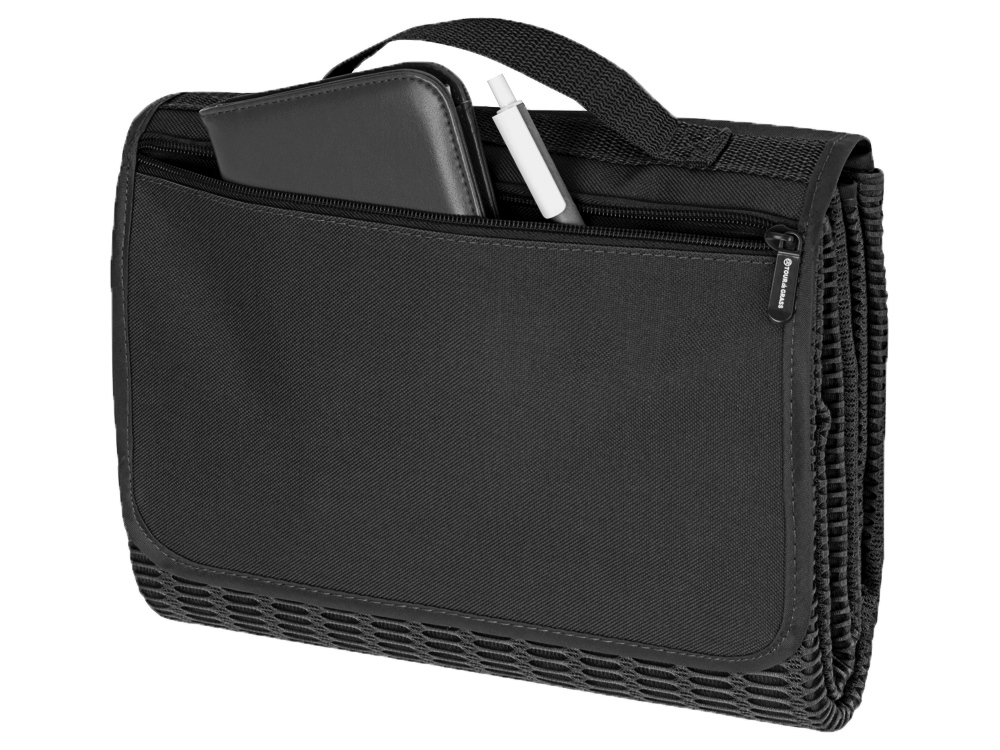 Плед для пикника Module, черный — изображение 2