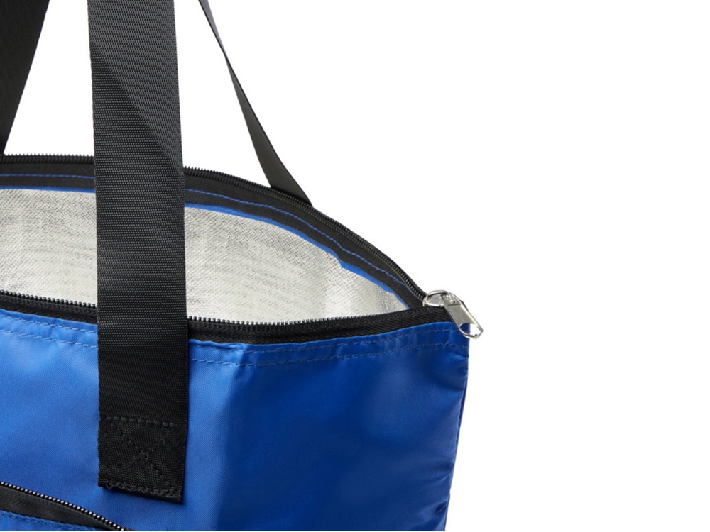 EcoFold Складная сумка-холодильник из RPET 15 л - Ярко-синий — изображение 4