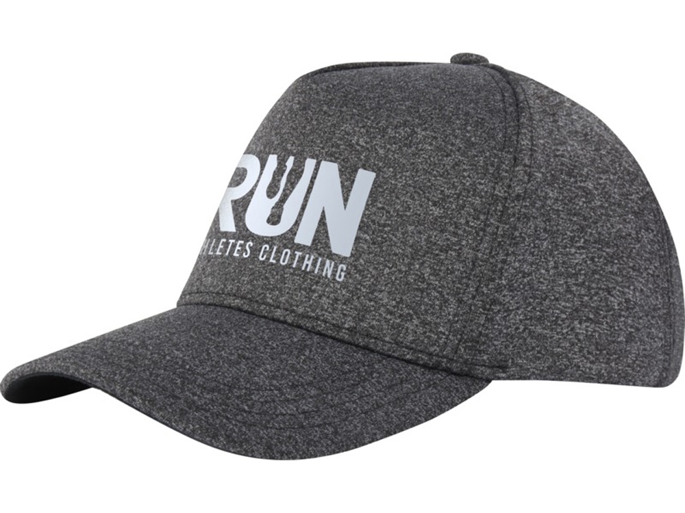 5-панельная стрейчевая кепка Manu, темно-серый — изображение 4