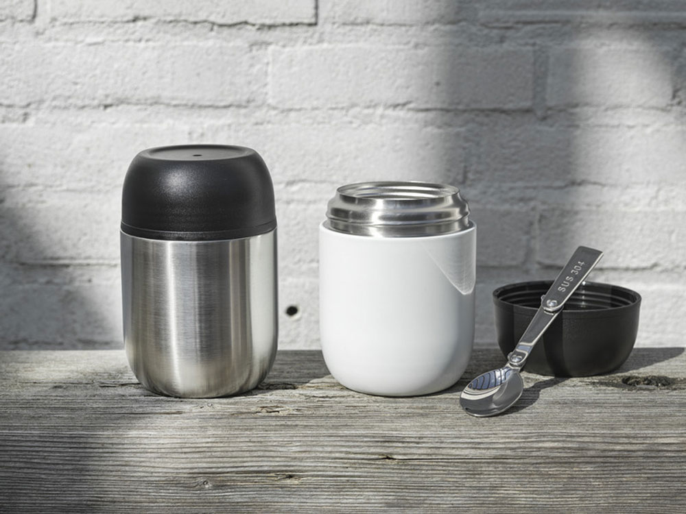 Supo ланч-бокс с двойными стенками, 480 мл - Белый — изображение 7