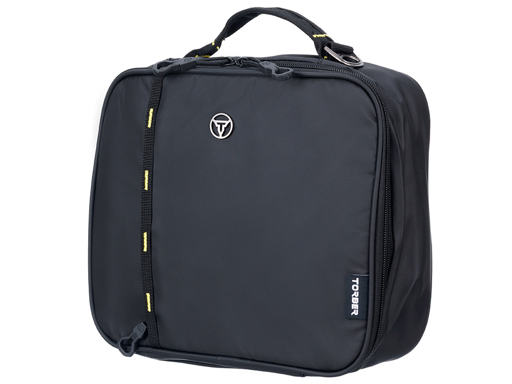 Термосумка для ланча TORBER, чёрный, полиэстер, 23 х 9 х 27 см — изображение 2