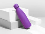 Вакуумная термобутылка Vacuum bottle C1, soft touch, 500 мл, фиолетовый