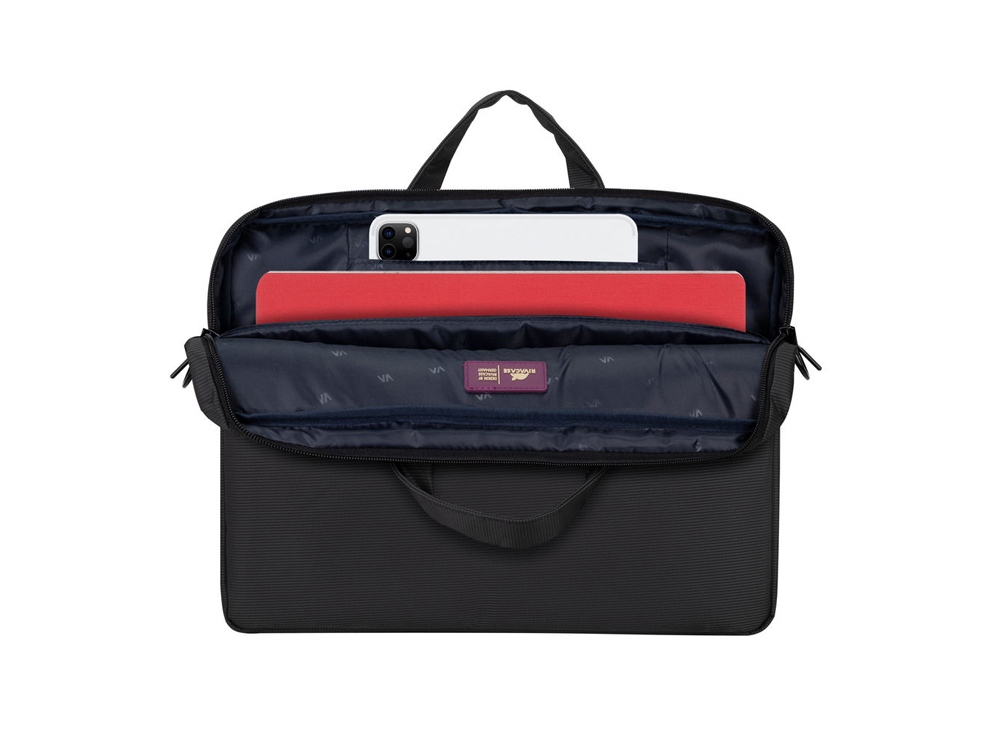 RIVACASE 8731 grey сумка для ноутбука 15,6 / 6 — изображение 8