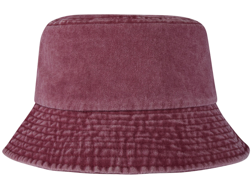 Панама Mitica стираная - Бургунди — изображение 2