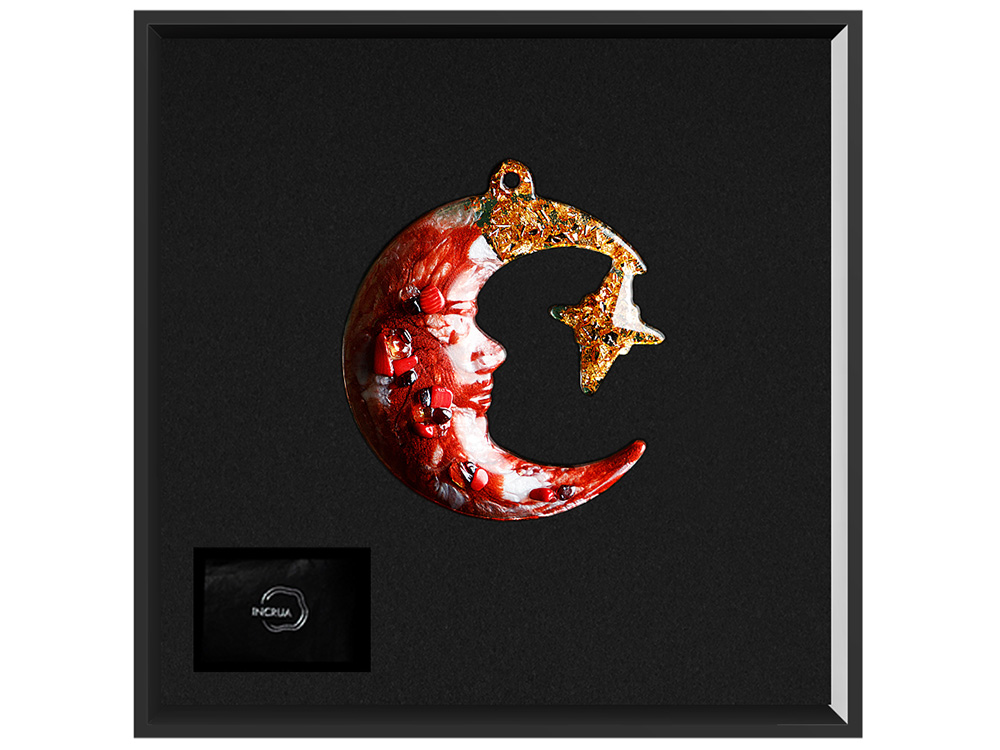 Елочные игрушки (Полумесяц) Гранат — изображение 2