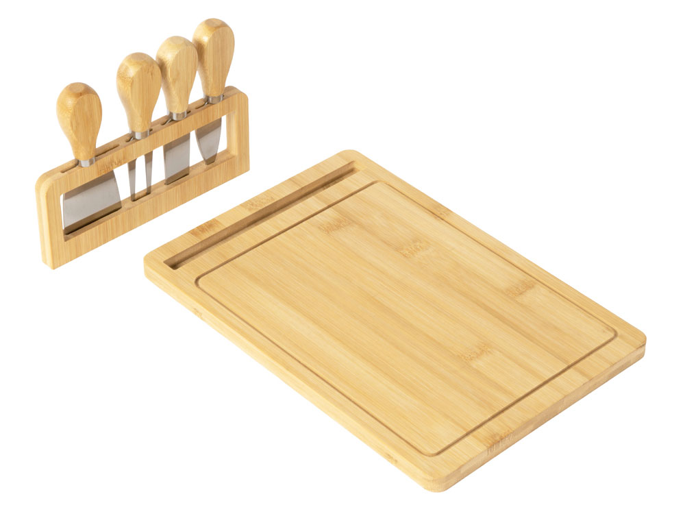 Набор для сыра из бамбука со съемной подставкой Camembert — изображение 3
