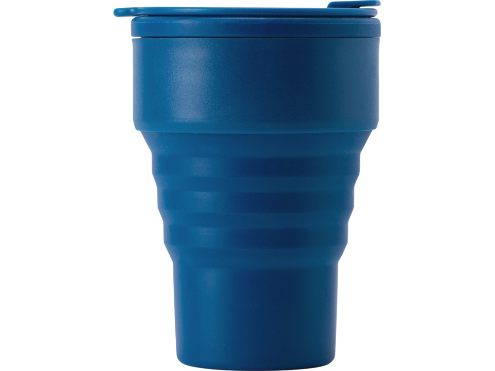 Силиконовый складной стакан GoCup, индиго — изображение 2