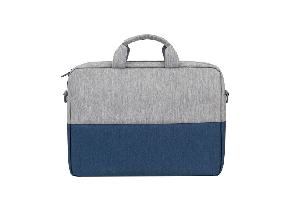 RIVACASE 7532 grey/dark blue сумка для ноутбука 15.6'' — изображение 2