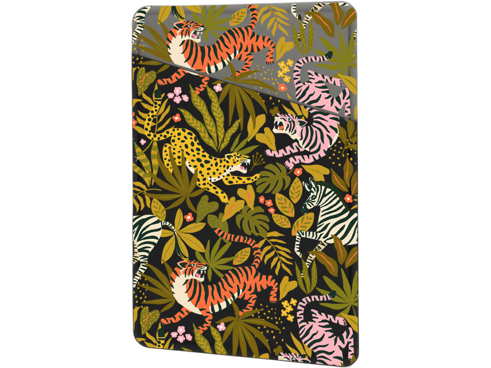 Картхолдер на 3 карты типа бейджа с возможностью полноцветной УФ-печати, софт-тач — изображение 5